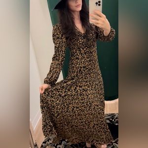 Desert Rose Ruched Tie Dress (SOLD OUT) NWT sz small